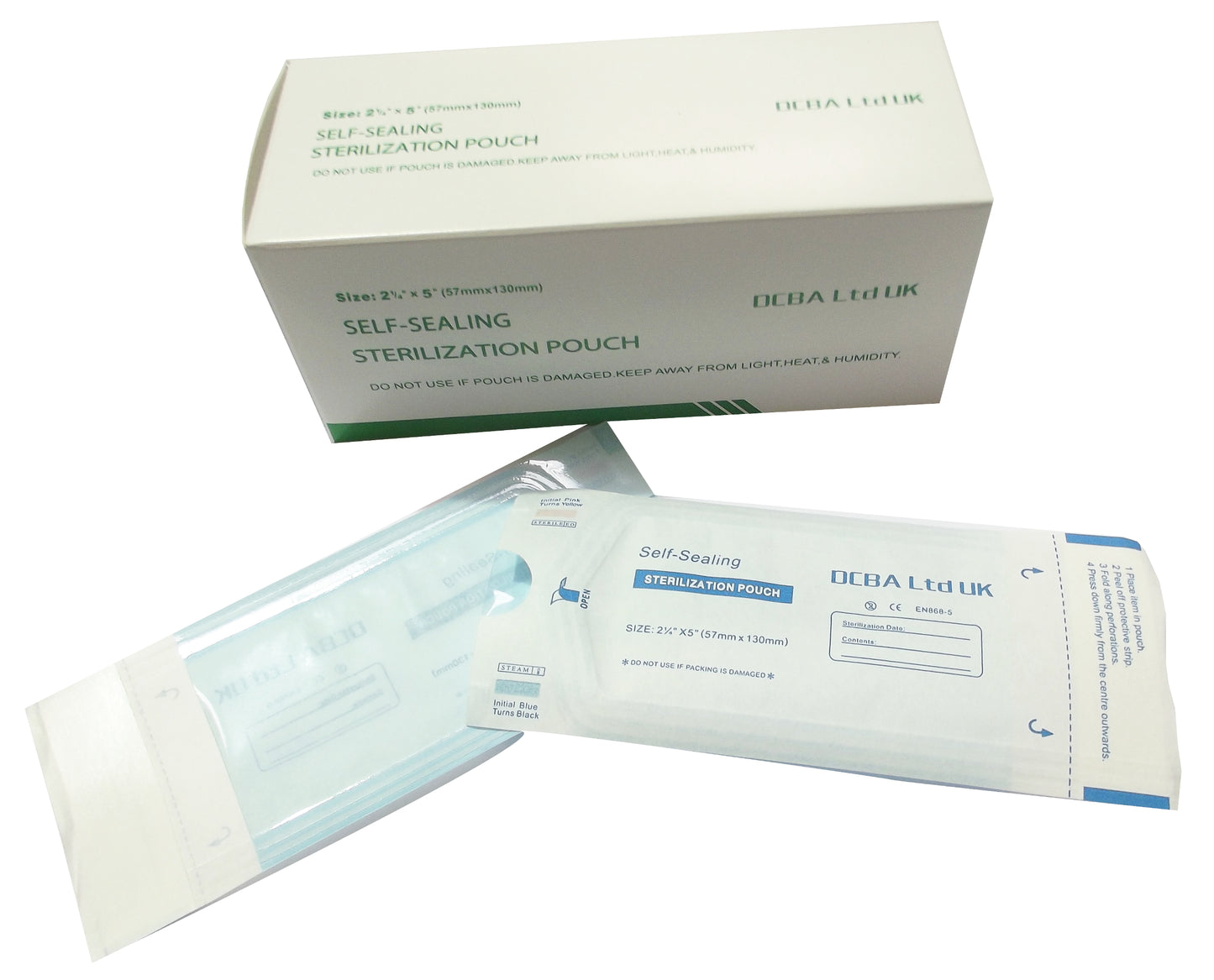 Self Sealing Autoclave Pouches